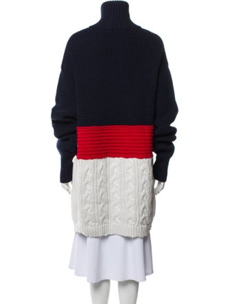 Balenciaga Virgin Wool Striped Sweater