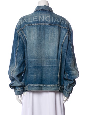 Balenciaga 2017 Denim Denim Jacket