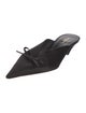 Balenciaga Satin Bow Accents Mules
