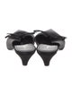Balenciaga Satin Bow Accents Mules
