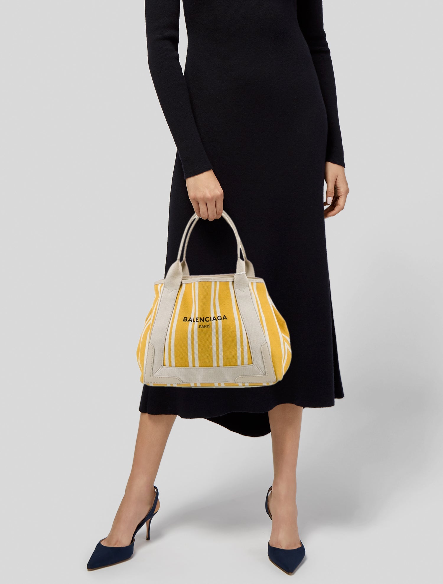 Balenciaga Canvas Top Handle Bag