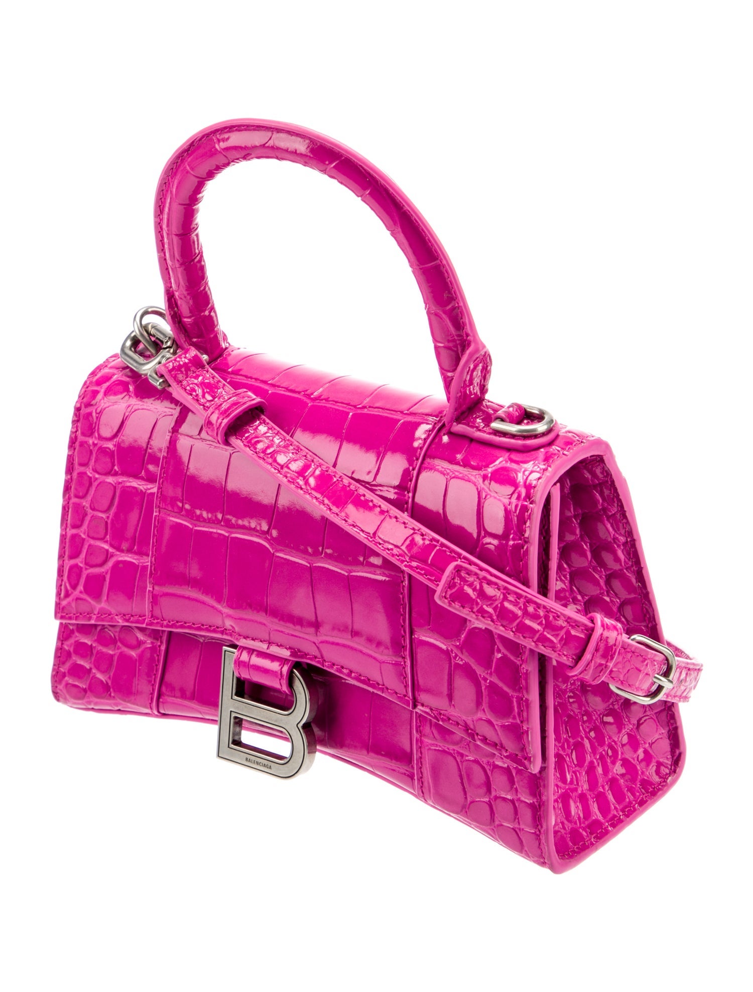 Balenciaga Embossed Leather Classic City XS