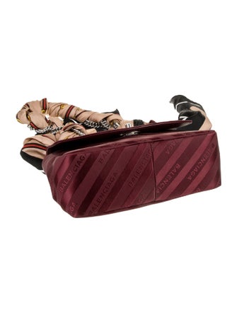 Balenciaga Satin Shoulder Bag