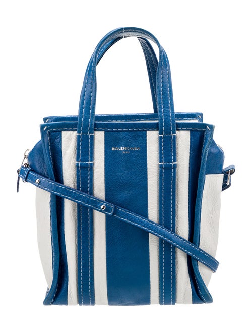 Balenciaga Leather Bazar Shopper Tote XS