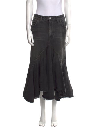 Balenciaga 2022 Midi Length Skirt