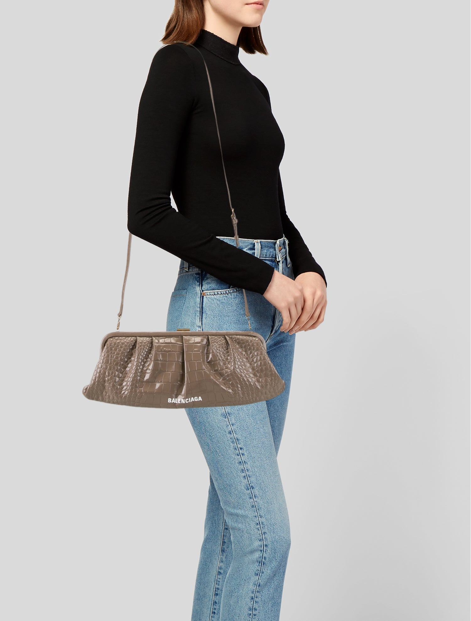 Balenciaga Embossed Leather Cloud XL