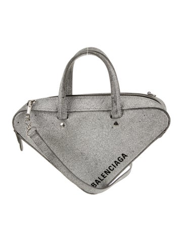 Balenciaga Handle Bags Glitter Top Bag