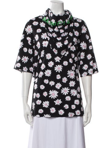 Balenciaga Tops 2017 'Floral' Blouse XS