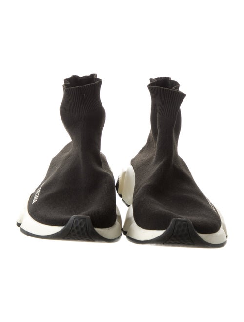 Balenciaga Speed Trainer Mid 'Black White' Sock Sneakers