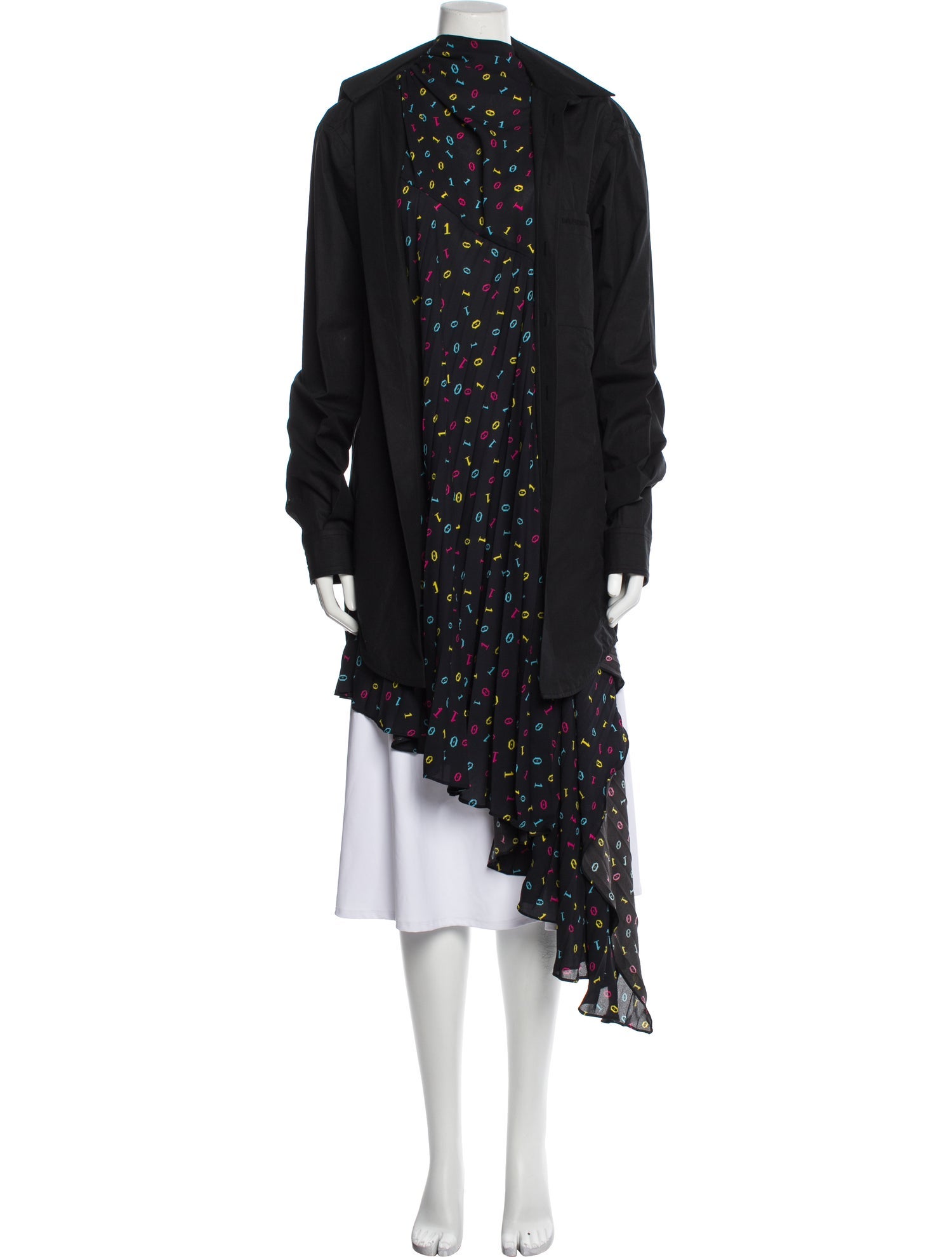 Balenciaga 2020 Graphic Print Tunic