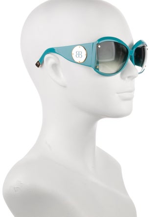 Balenciaga Oversize Gradient Sunglasses