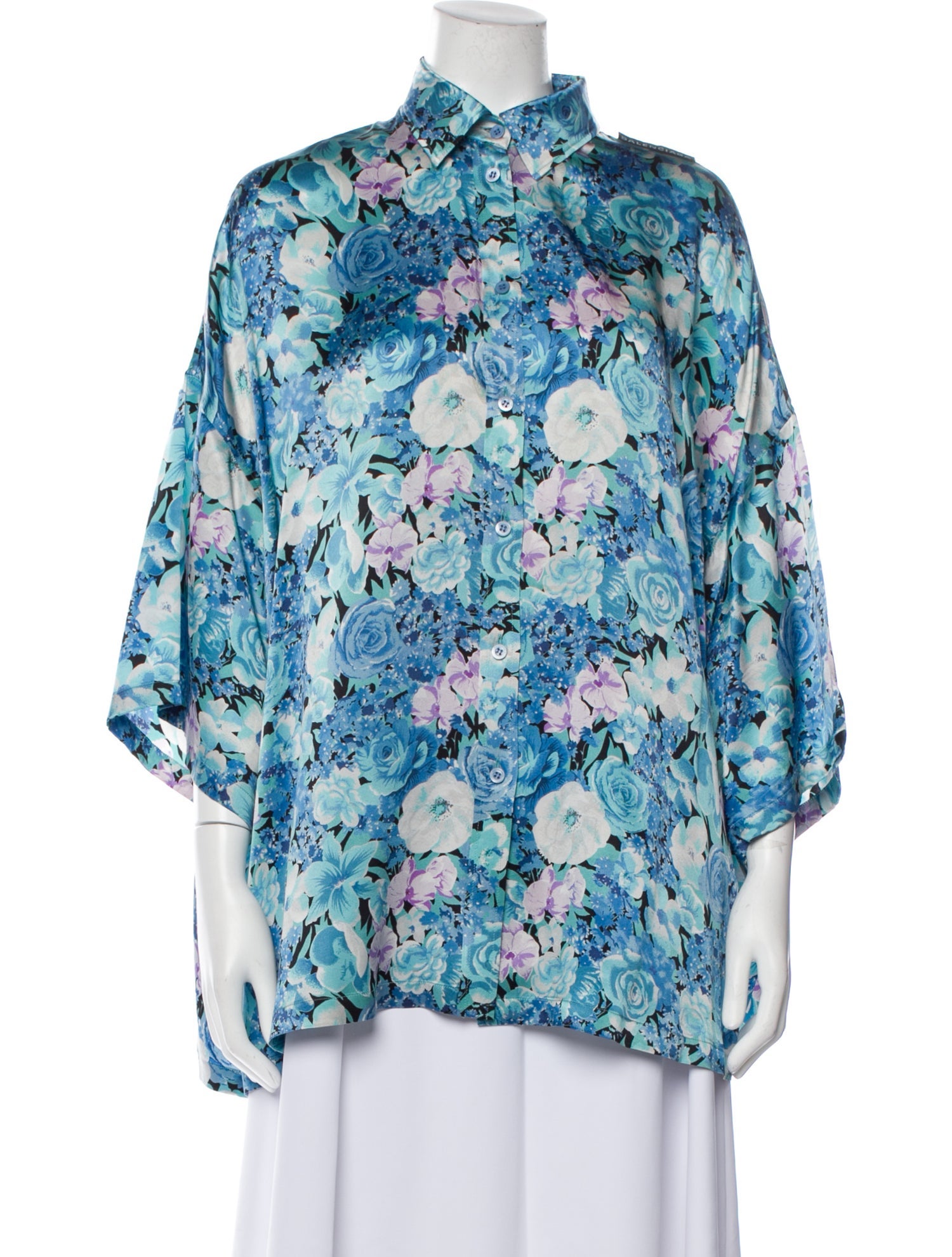 Balenciaga 2020 'Floral' Blouse