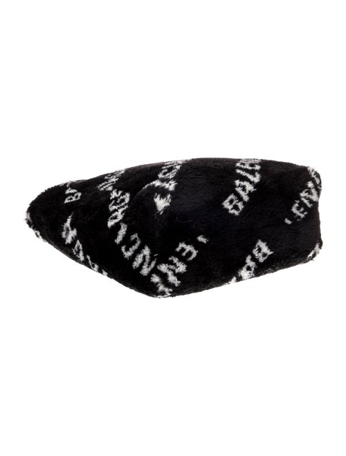 Balenciaga Faux Fur Messenger Bag XS