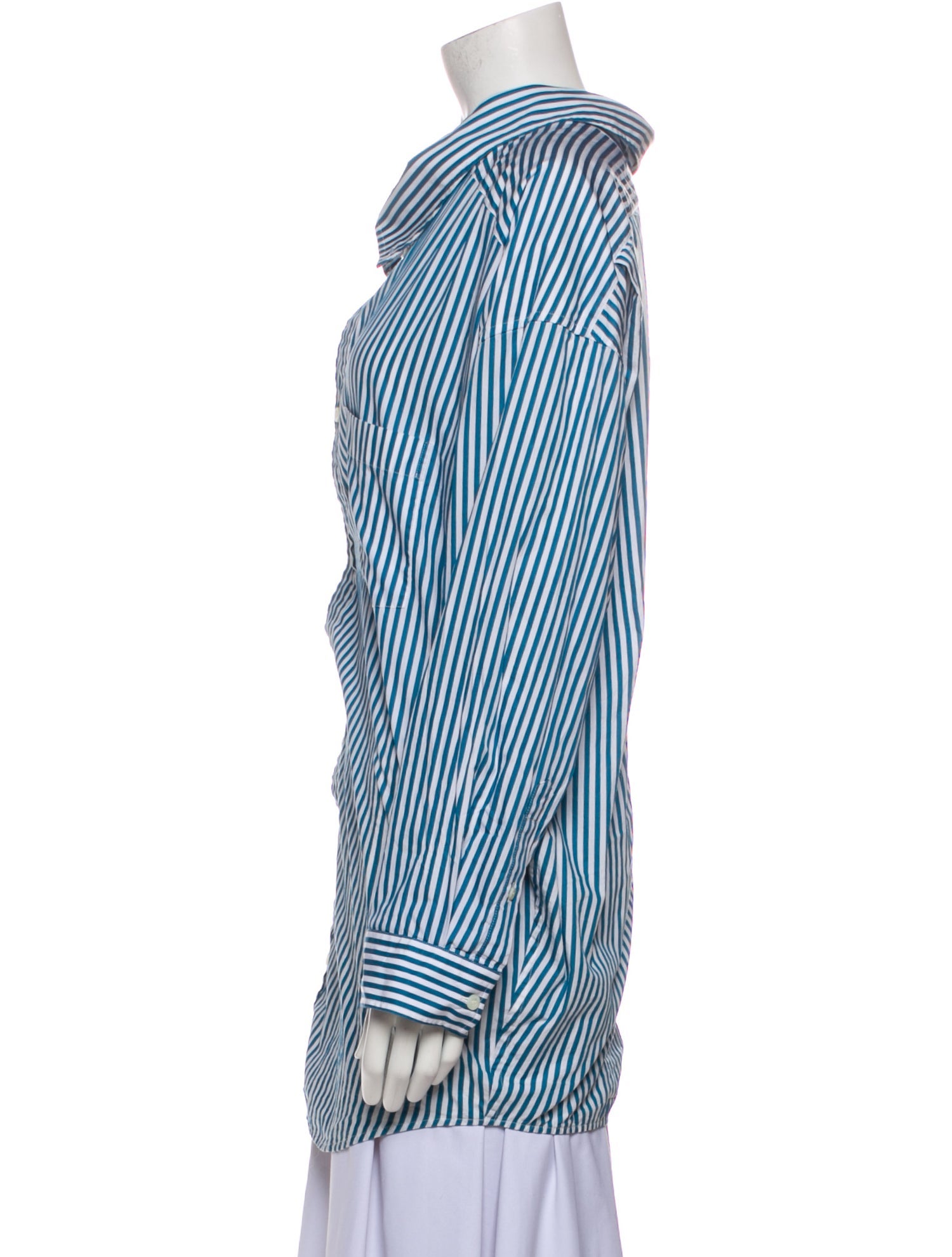 Balenciaga 2020 Striped Tunic