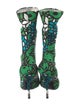 Balenciaga Neoprene Floral Print Sock Boots