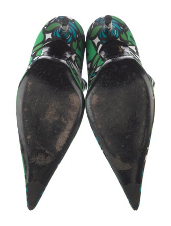 Balenciaga Neoprene Floral Print Sock Boots