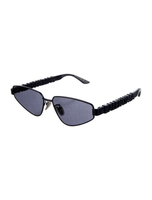 Balenciaga Square Tinted Sunglasses