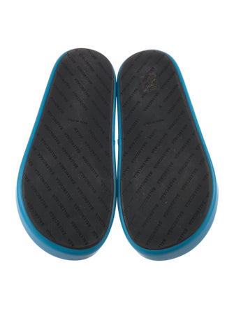 Balenciaga Leather Slides