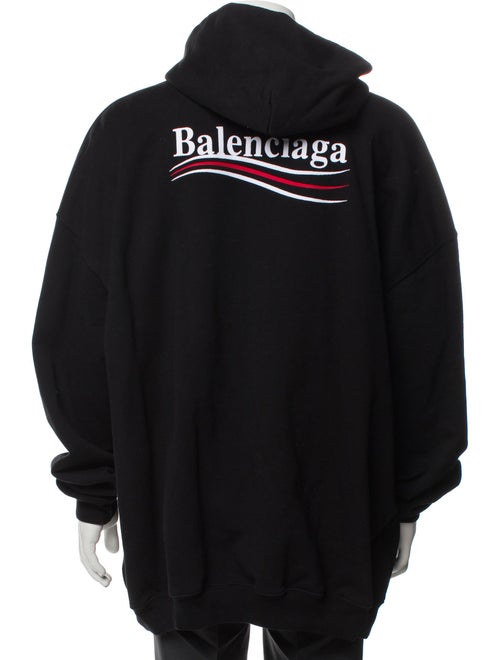 Balenciaga 2022 Graphic Print Hoodie