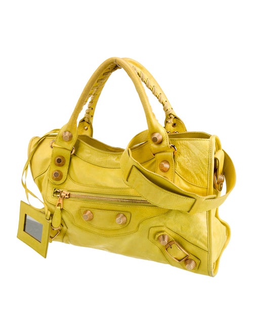 Balenciaga Leather Motocross City Giant Medium