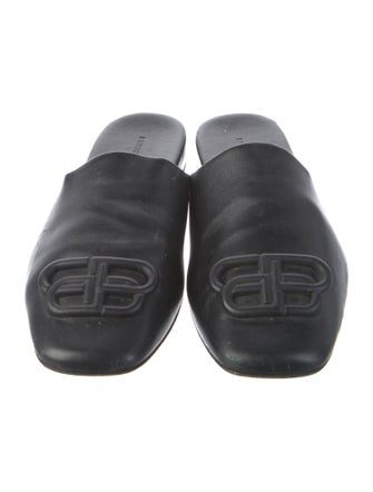 Balenciaga Leather Mules