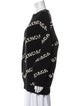 Balenciaga 2018 'All Over' Sweater