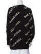 Balenciaga 2018 'All Over' Sweater
