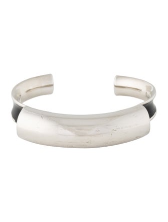Balenciaga Enamel Cuff Bracelet