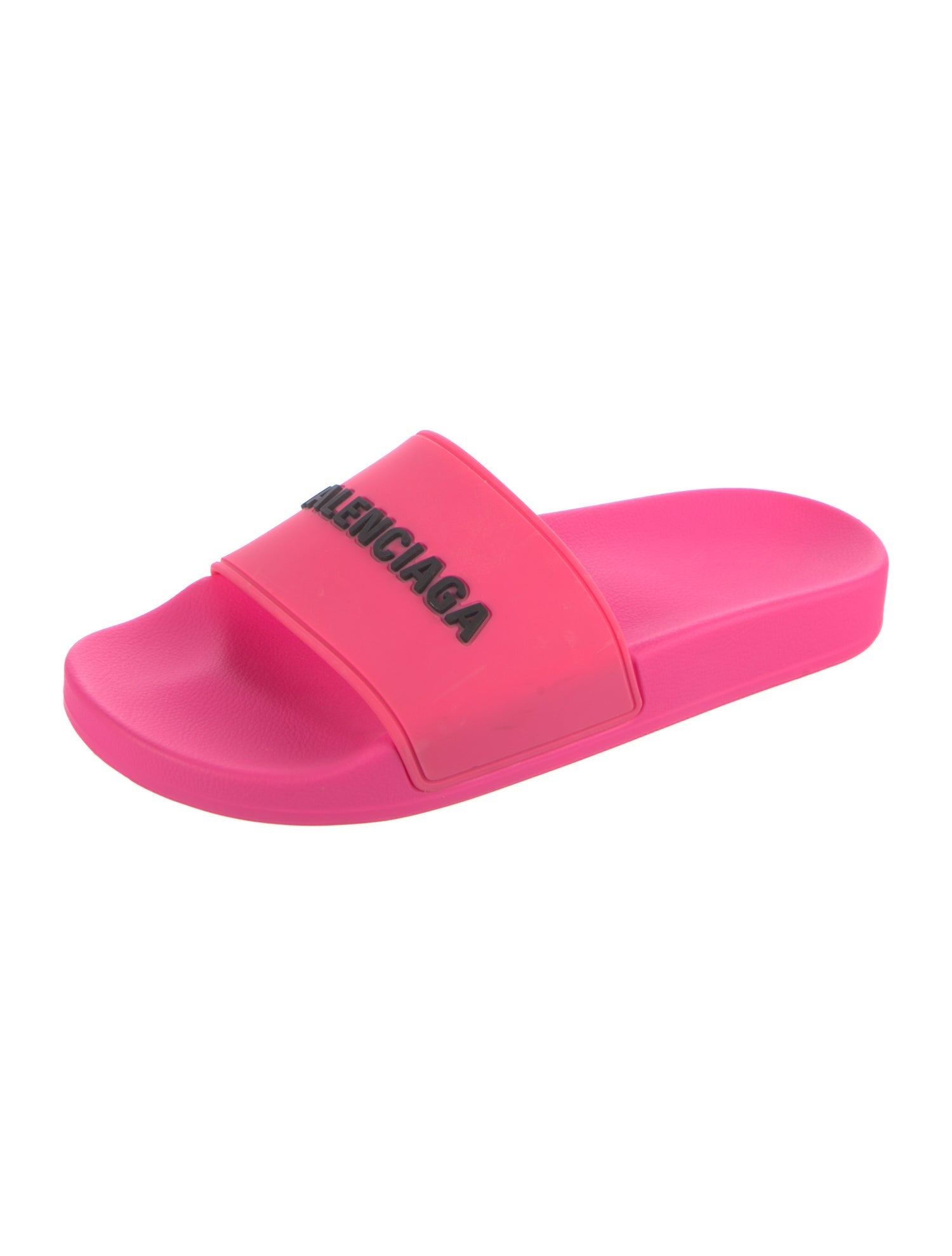 Balenciaga Rubber Printed Slides