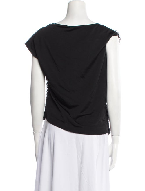 Balenciaga 2011 Bateau Neckline Top