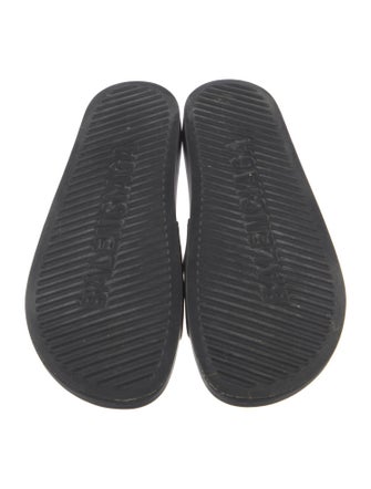 Balenciaga Rubber Printed Slides