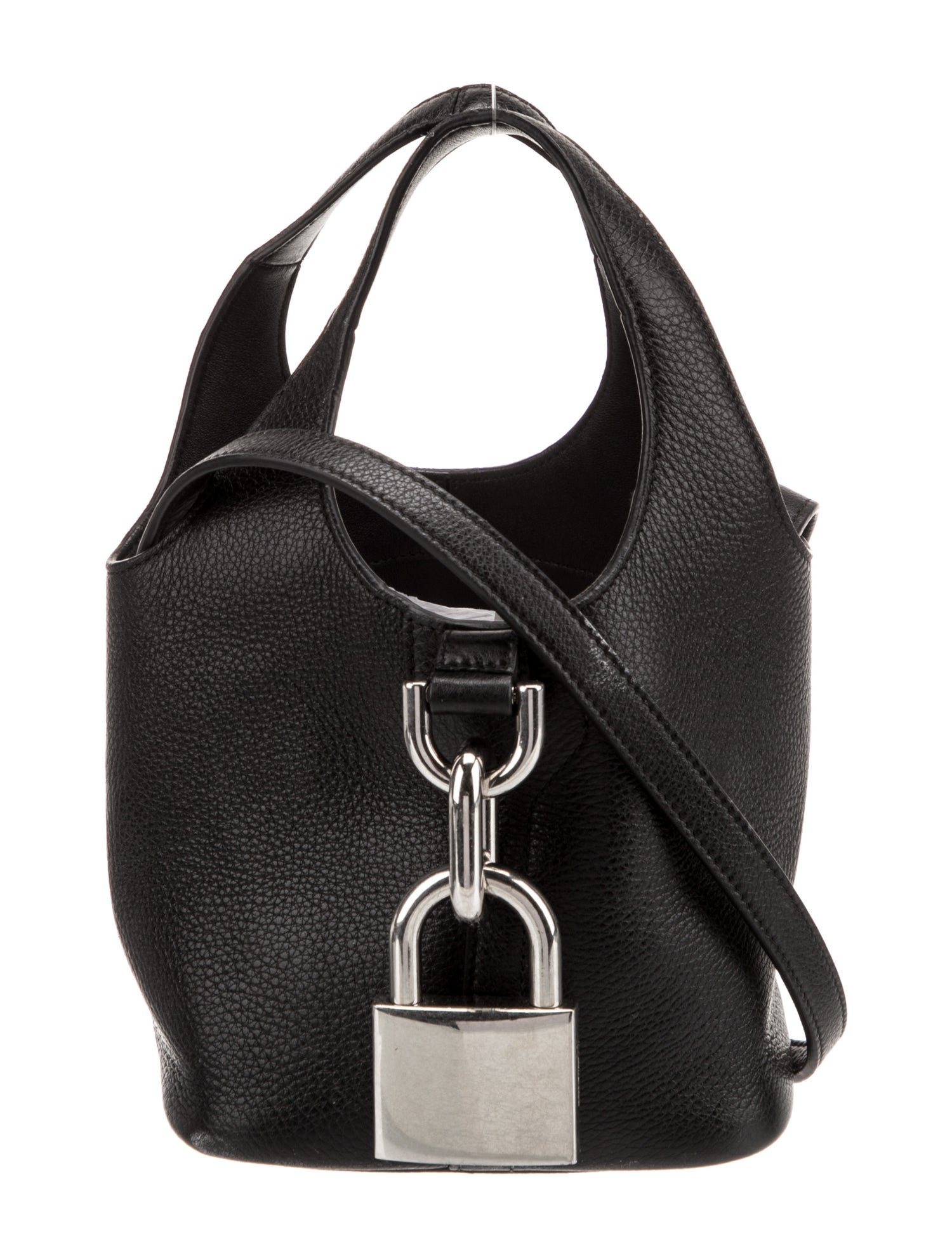 Balenciaga Leather Top Handle Bag 2024