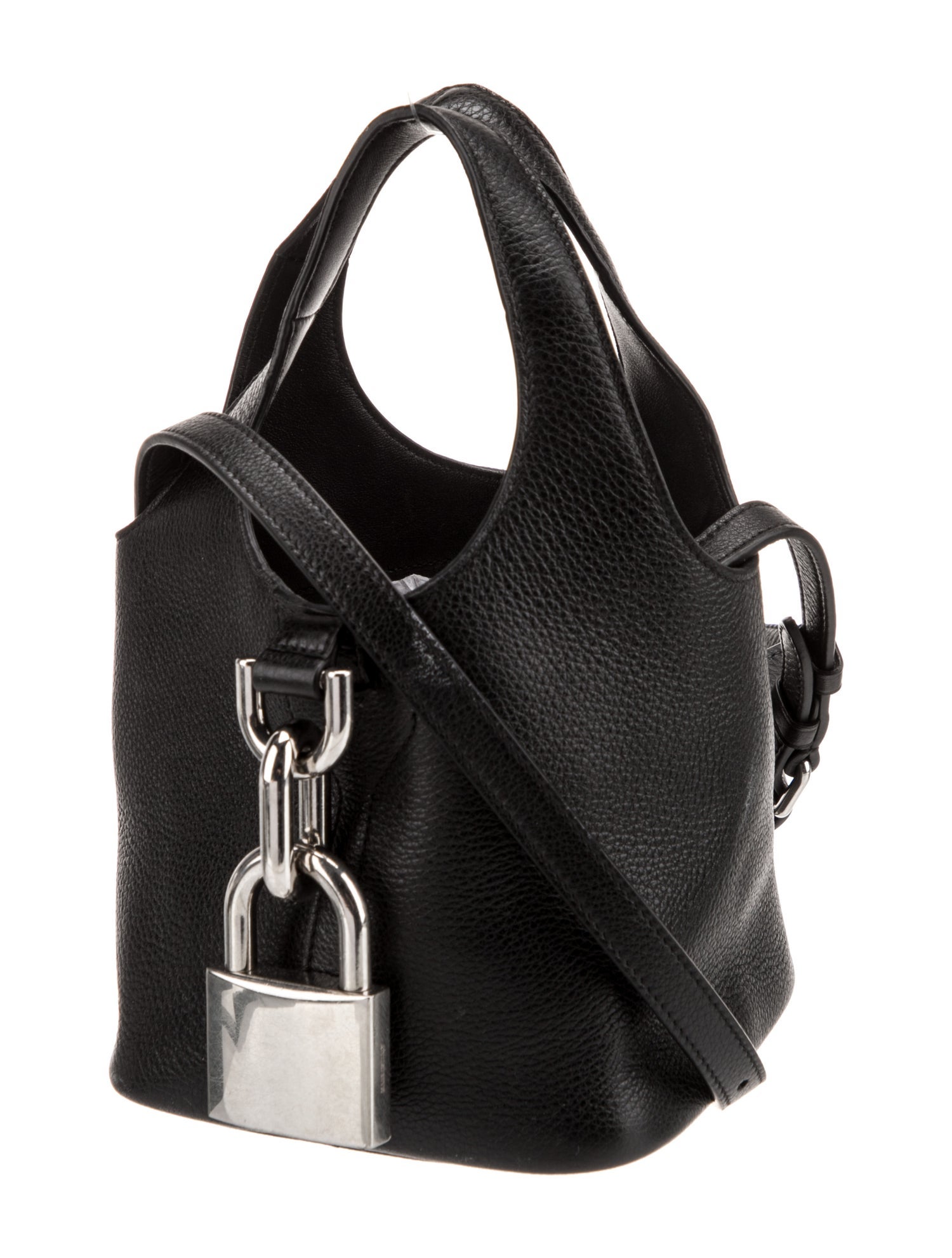 Balenciaga Leather Top Handle Bag 2024