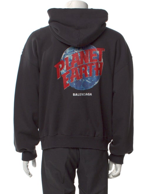 Balenciaga 2024 Planet Earth Hoodie