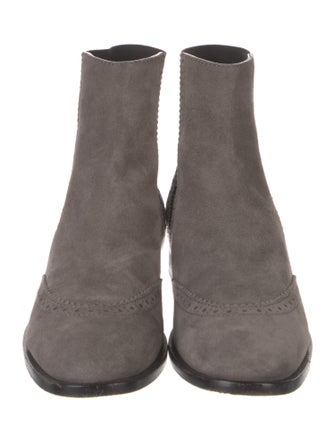 Balenciaga Suede Chelsea Boots