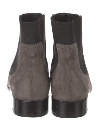 Balenciaga Suede Chelsea Boots