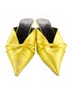Balenciaga Satin Bow Accents Mules
