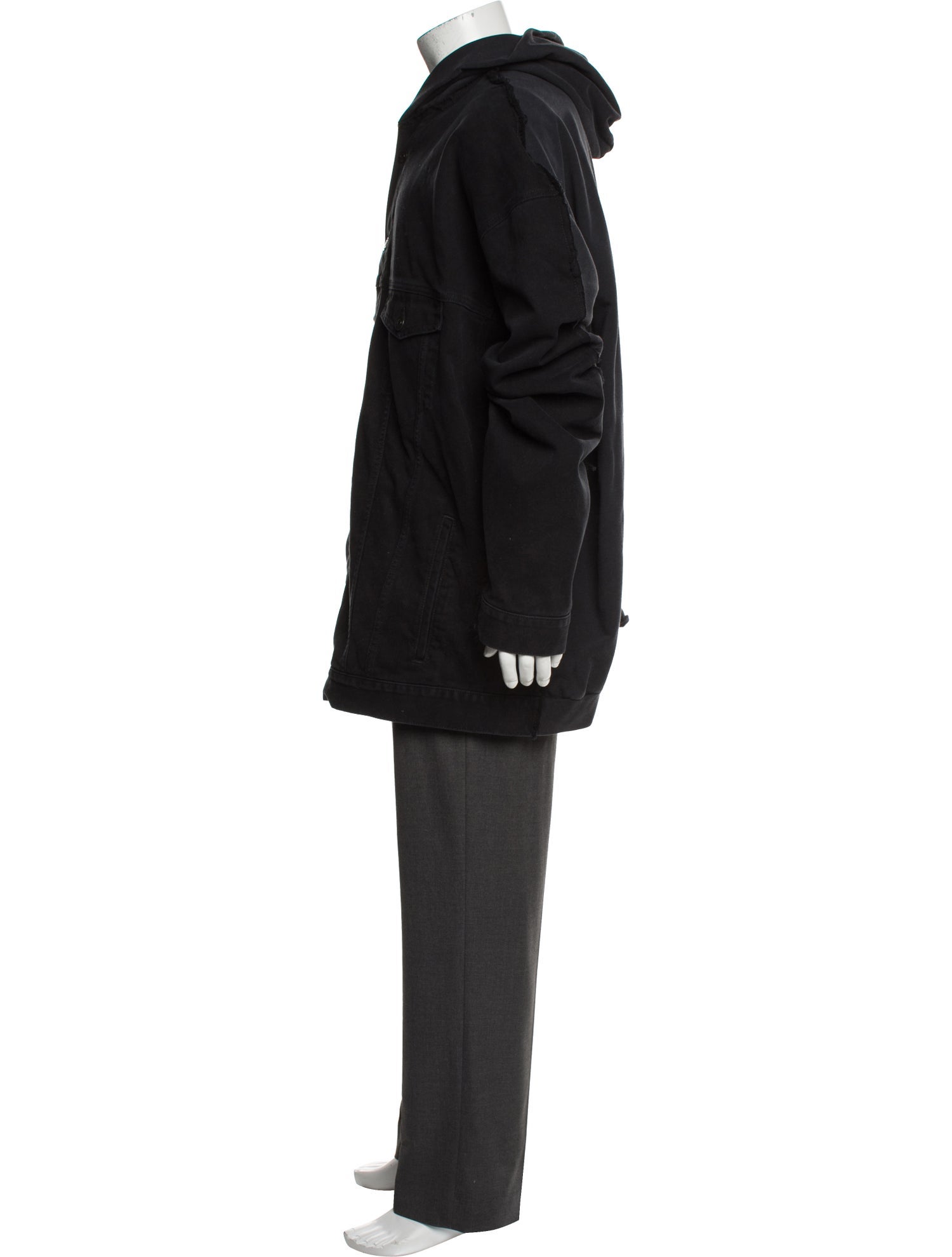 Balenciaga 2022 Signature Logo Parka