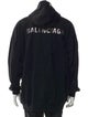 Balenciaga 2022 V-Neck Hoodie