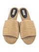 Balenciaga Straw Espadrilles