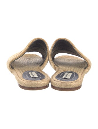 Balenciaga Straw Espadrilles
