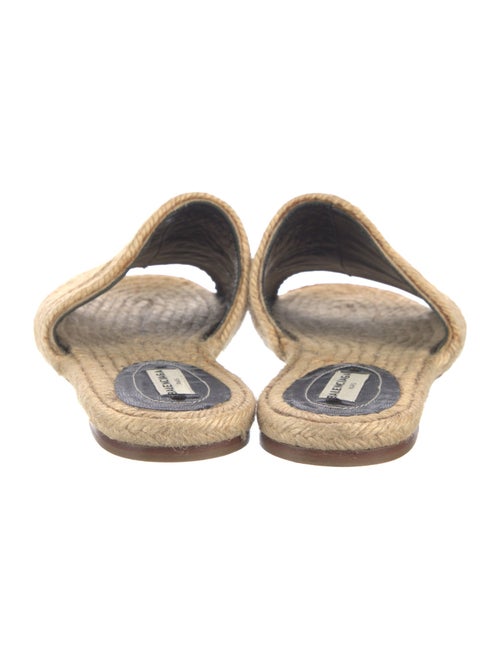 Balenciaga Straw Espadrilles