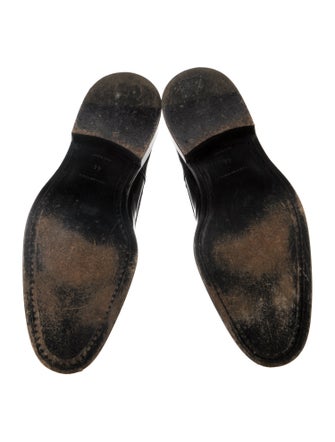 Balenciaga Leather Combat Boots