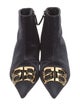 Balenciaga Velvet Boots