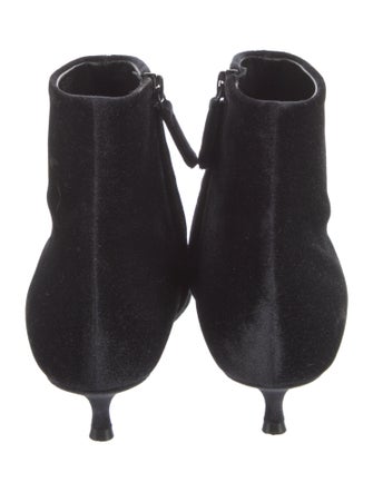 Balenciaga Velvet Boots