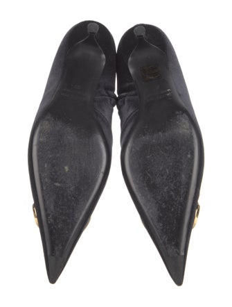 Balenciaga Velvet Boots