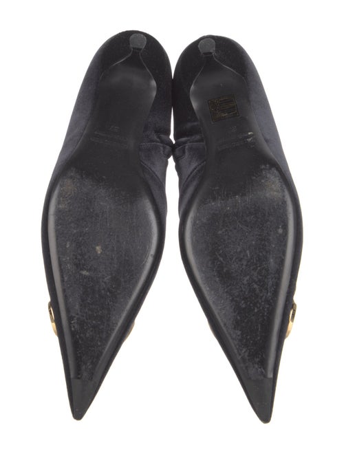 Balenciaga Velvet Boots