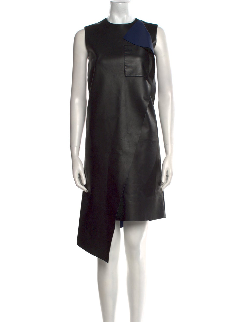 Balenciaga Leather Shift Dress From the 2014 Collection by