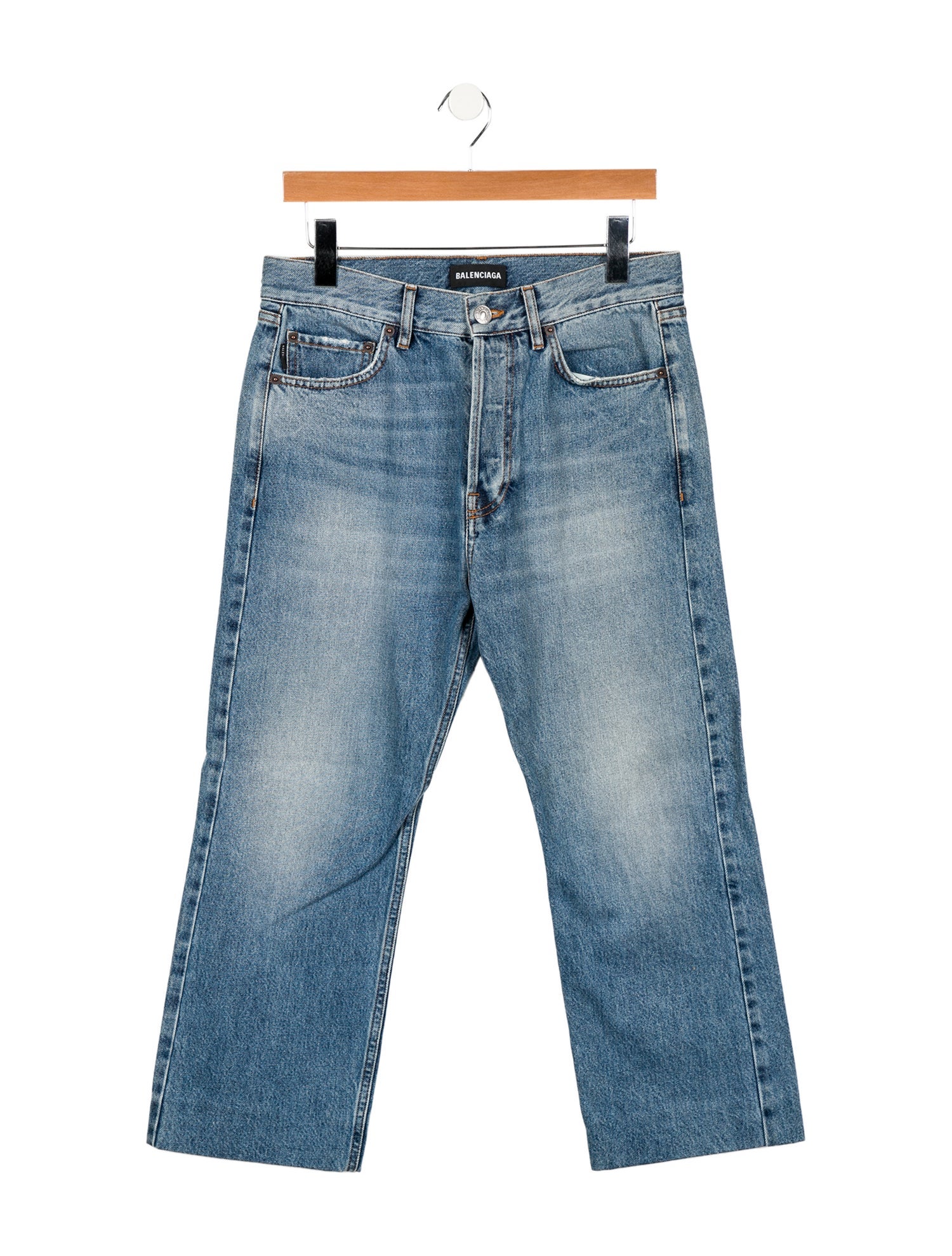 Balenciaga 2019 Straight-Leg Jeans