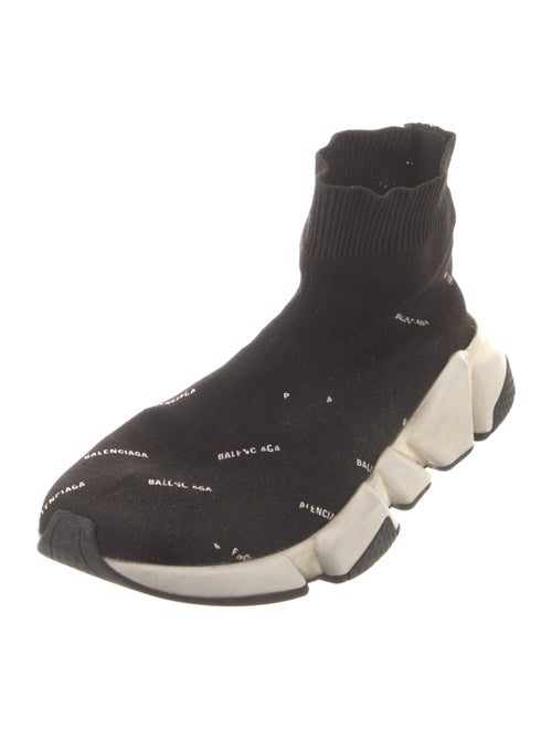 Balenciaga Speed Trainer Repeat Logo Sock Sneakers